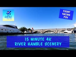 River Hamble 15 Mins FPOV Scenery 4K