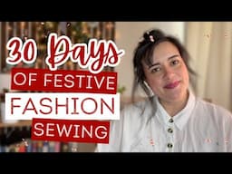 Sew a Holiday SPARKLY TEE | 30 Days of Festive Fashion Sewing | Day 25