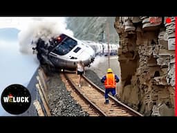 100 SHOCKING Train Crash Compilation You Should NOT Watch Alone