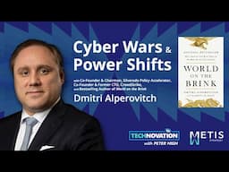 CrowdStrike Co-Founder & Author Dmitri Alperovitch on Winning the Tech Race | Technovation 939