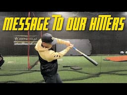 A Message to Our Older Hitters