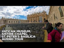 The Perfect Vatican Museum, Sistine Chapel, St. Peter’s Tour