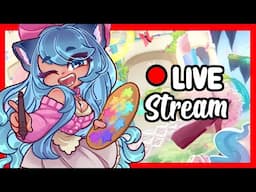 Jinx Fan Art, Tea, and Good Vibes, Productivity Stream | !YouTube !Discord !Etsy