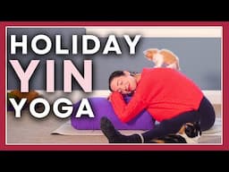 Staying YIN For The Holidays - 30 min Self-Care Yin Yoga (with kittens!)