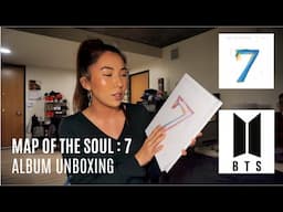 BTS MAP OF THE SOUL : 7 ALBUM UNBOXING (drunk edition)