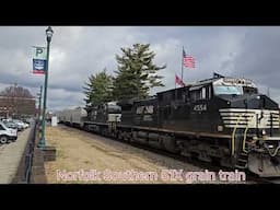 51X Grain Train rare ID on the Norfolk Southern A-Line