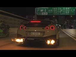 STREET RACING w/ 800hp GTR | Assetto Corsa (Realistic Sound + Traffic)