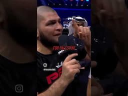 Khabib says Irish is for Palastine