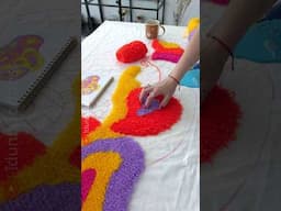 Making my dream #rug with NO tools #diy