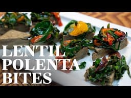 You Won’t Believe These High-Protein Polenta Bites Are Made from LENTILS!