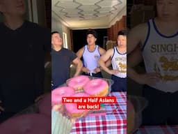 Who can eat FASTER? - Day Games #donuts