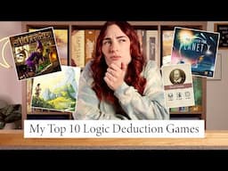 My Top 10 Logic Deduction Board Games!