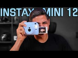 VOLTEI NO TEMPO COM ESSA CÂMERA! Fujifilm Instax Mini 12 - Unboxing e Impreesões 📸