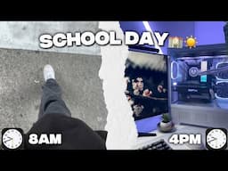 Day In The Life Of A High School Content Creator (School Edition)