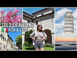 BACKPACKING ADVENTURES IN ITALY | Hidden Gems in Pisa & Lucca 🇮🇹