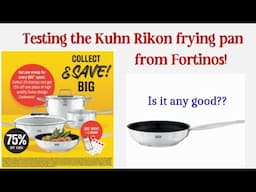 Kuhn Rikon Frying Pan Review (President's Choice offer)