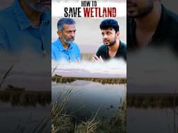 How 🤔 to save the Wetlands of India 🇮🇳