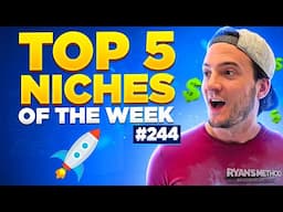 TOP 5 NICHES 🔥 Print on Demand Niche Research # 244 — (1/26/2025)