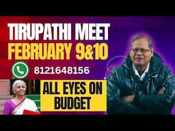 Jan 31 All Eyes on Budget, Pre-Budget Rally Over, UPL  Up Why?