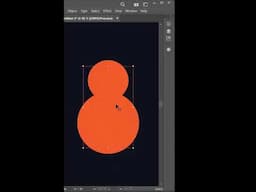 How to Create Metaball Effect in Adobe Illustrator #shorts #illustrator