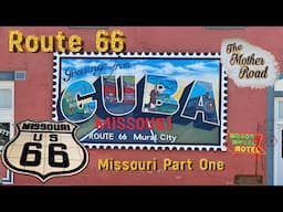 Route 66 from St. Louis to Cuba, Missouri