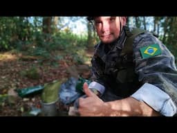 Utilizando e comparando o novo e antigo fogareiro de campanha do Exército Brasileiro