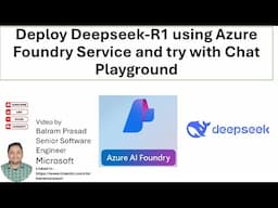 4️⃣ Deploy DeepSeek-R1 with Azure Foundry – AI Model Setup Made Easy!