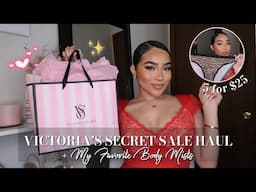 VICTORIA'S SECRET SALE HAUL 2025 & MY FAVORITE BODY MISTS