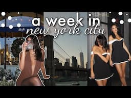 week in my life NYC vlog || christmas in new york, fancy events, apartment updates, 9-5 office days