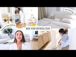 VLOG | New Year Refresh, 2025 Intentions & Home Updates | Annie Jaffrey