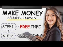 Sell A Digital Course TODAY With These Steps