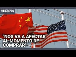 El impacto de los aranceles impuestos por China a EEUU: "Es una mala noticia para los consumidores"