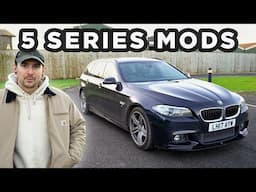 First MODS to my new BMW 5 Series