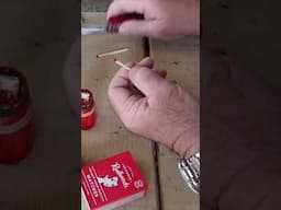 Match feather sticks