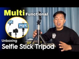 Best Selfie Stick Tripod Unboxing || Multi Purpose Selfie Stick