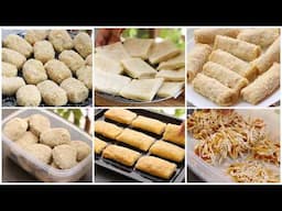 6 Make & Freeze Ramadan Snacks 2025 Recipes by (YES I CAN COOK)