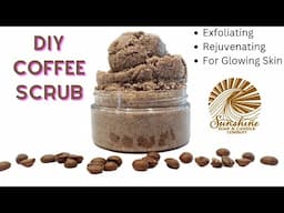 How To Make Coffee Scrub For Face & Body