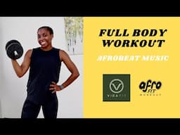 20-minute Full-Body Workout // HIIT // Cardio Workout   |  Afrofit Workout with @V.ida_fit