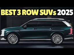 BEST 3-Row SUVs in 2025