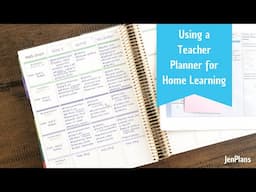 Using the Erin Condren Teacher Planner at Home