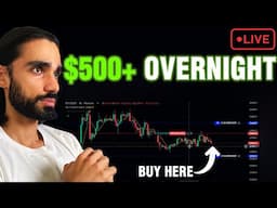 LIVE CRYPTO TRADING- How To Profit $512 Per Day | 10x Strategy