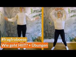 Das PERFEKTE HIIT Training für dich! | #fragfroböse