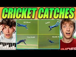 Americans React to Indian Fielders 10 Amazing Catches In Cricket 🦅