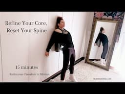 15-Minute Yoga Mat Mobility Routine for Spinal Health & Core Strength