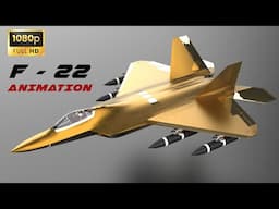 F-22 Raptor - How it works? F-22 Explained In Detail.