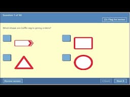 Theory test 2021 uk NEW Official  DVSA  serie #3