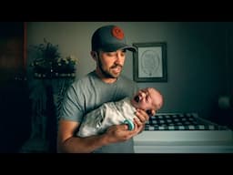 Dad Quiets Crying Baby