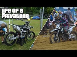 I RACED A TRIUMPH!! THE GREAT OUTDOORS - LIFE OF A PRIVATEER EP 17 (BUDDS CREEK RD 10)