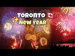 2025 Toronto New Year’s Eve FIREWORKS Celebration Countdown January 1, 2025