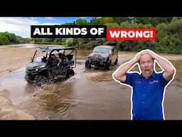 'Reacts' Buggy beats on Jeep in this failed recovery!